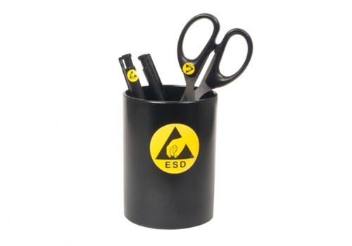 กล่องใส่ปากกากันไฟฟ้าสถิต กล่องใส่อุปกรณ์กันไฟฟ้าสถิต Esd desk pen holder bsc